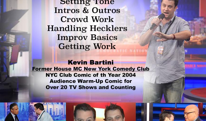  The Art &amp; Business of Comedy Club Hosting &amp; TV Audience Warm-Up