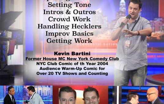  The Art & Business of Comedy Club Hosting & TV Audience Warm-Up